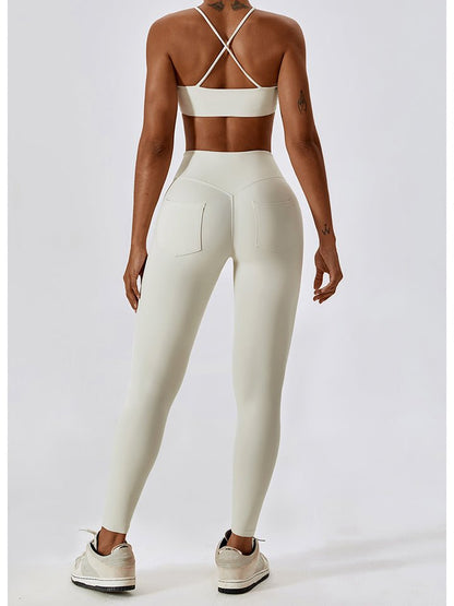 Wide Waistband Pants - SKIP - She Keeps It Peachy